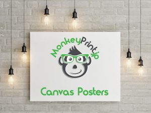Monkey Print Canvas Posters