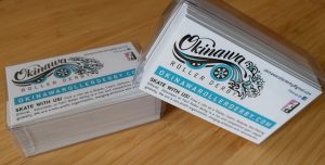 Okinawa Roller Derby Business Cards