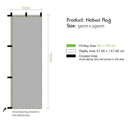 Nobori Flag Specifications